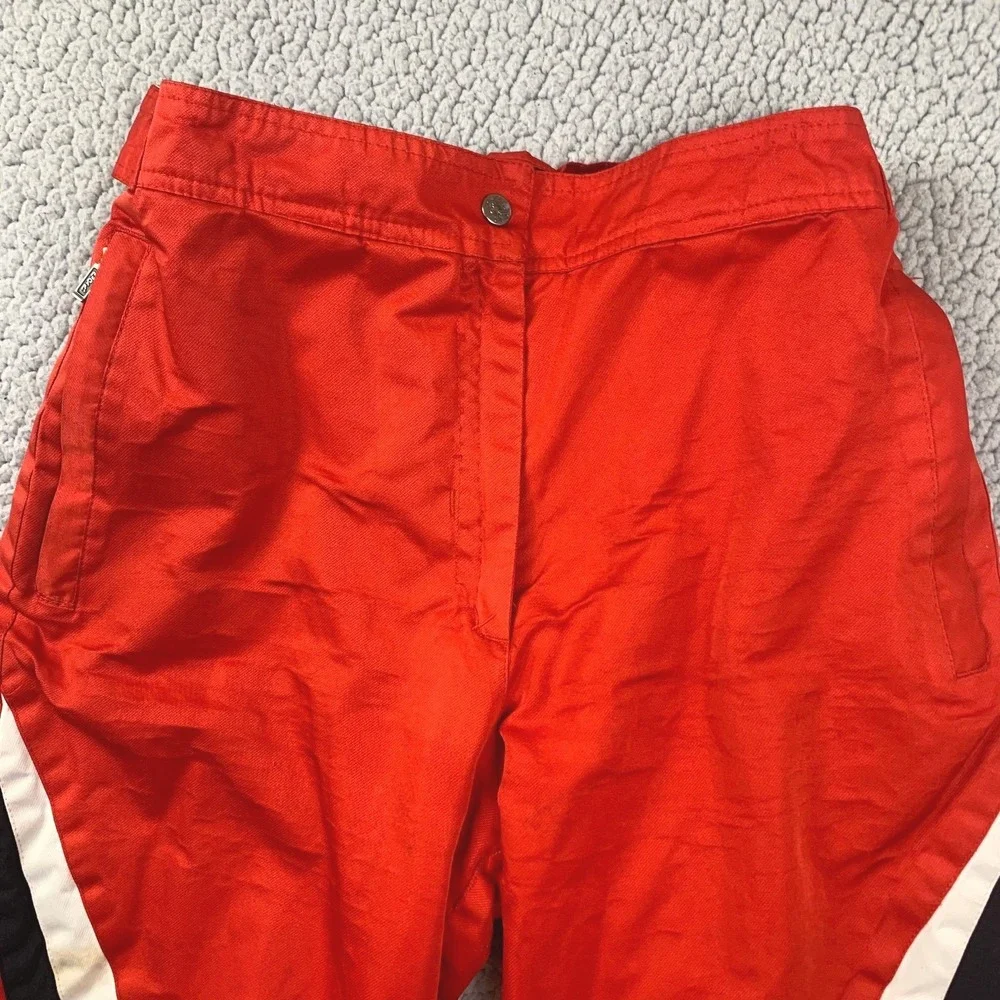 Spyder Mens Insulated Ski Pants 29x30 Red Winter Snowboard Snow Trousers Vintage